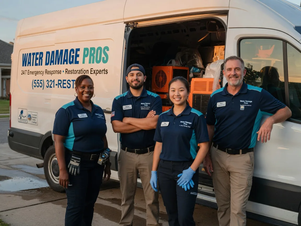 Water Damage Restoration company in Amonate, VA